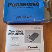 Titolatrice Character Generator Panasonic VW-CG2E