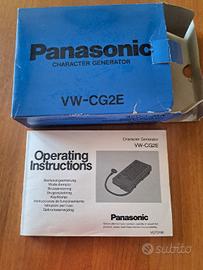 Titolatrice Character Generator Panasonic VW-CG2E