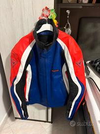 Tuta vintage Dainese taglia 54 giacca+pantaloni
