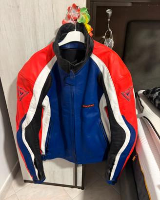 Tuta vintage Dainese taglia 54 giacca+pantaloni