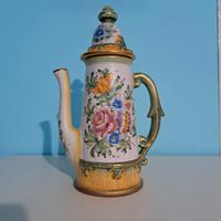 Brocca con coperchio-Deruta-Gialletti G.P.- Maioli