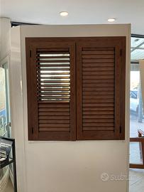 Persiana Shadow  2 Ante Alluminio Legno Woodal