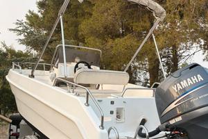 OPEN 6M+ACCESSORI NUOVI+F100 4T+carrello omologato