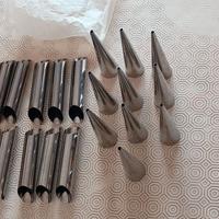 20 Stampi per cannoli  e cornetti