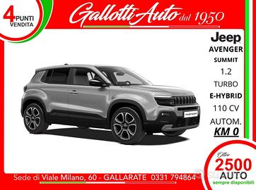Jeep Avenger 1.2 turbo e-hybrid mhev Summit fwd 11