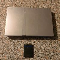 PS2 Slim SCPH-70004 Argento(Solo Console e Memory)