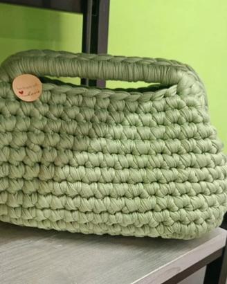 Borse a uncinetto con clutch