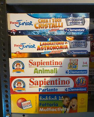 Giochi da tavolo vari