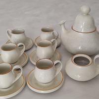 lotto tazzine e teiera Mancioli