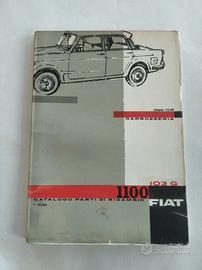FIAT 1100/103 G Catalogo Ricambi Carrozzeria 1961