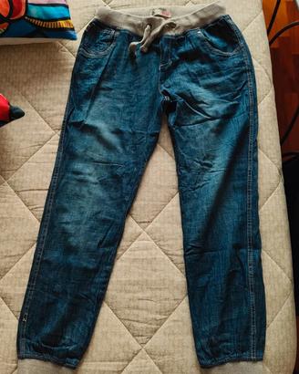 tuta a jeans 