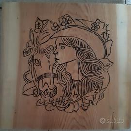 quadri pittografati a mano 