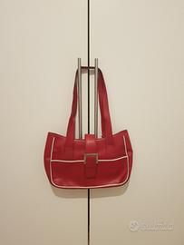 Borsa a spalla rossa vintage Y2K