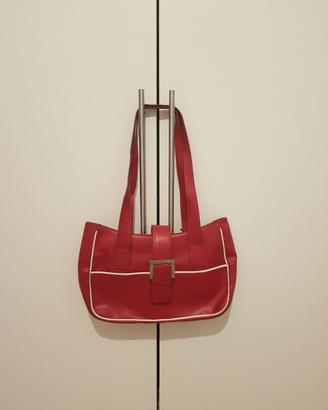 Borsa a spalla rossa vintage Y2K