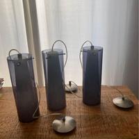 3 Lampadari fumé D. 30 cm, EGLO