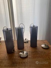 3 Lampadari fumé D. 30 cm, EGLO