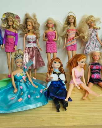 Barbie, Ken, Frozen