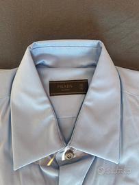 Camicia azzurra Prada