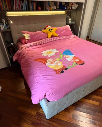 Letto matrimoniale contenitore 160x190