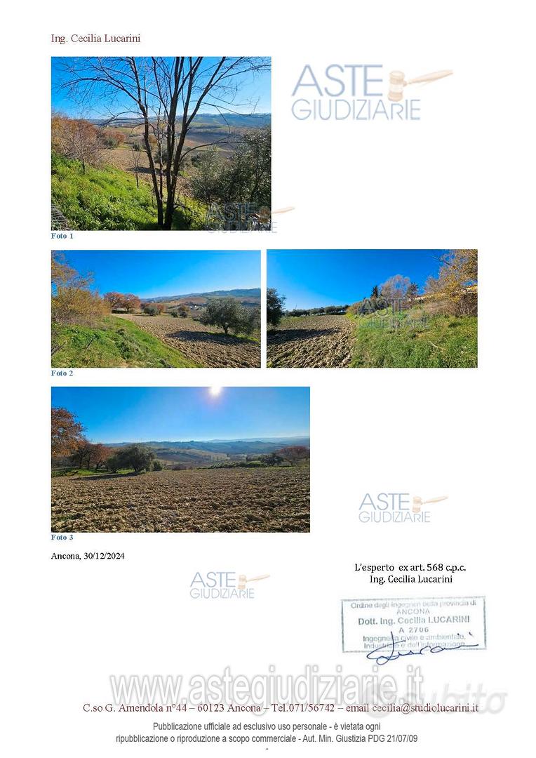 Terreno Agricolo Agugliano [A4349996] - Vista 2