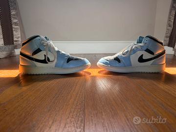 Nike Air Jordan 1 Mid 1 / high azzurre University