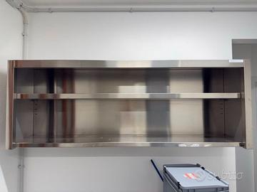 Pensile acciaio inox 180x64x40