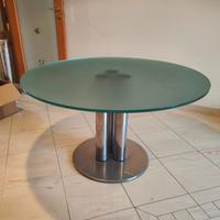 Tavolo rotondo cristallo 