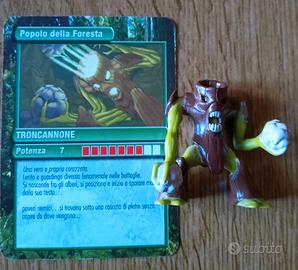 GORMITI TRONCANNONE POPOLO DELLA FORESTA CON CARTA