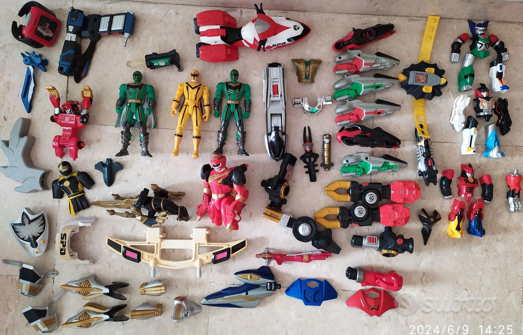 lotto power rangers - Collezionismo In vendita a Trapani
