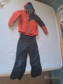 abbigliamento sci 8 anni