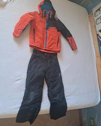abbigliamento sci 8 anni
