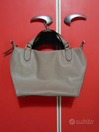 Borsa pollini in pelle stampata 