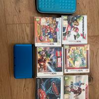 Nintendo 3DS XL blu/nero