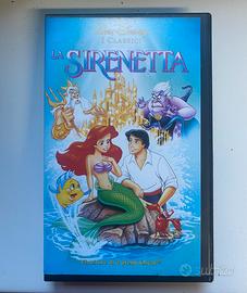 Video Cassetta Walt Disney La Sirenetta originale