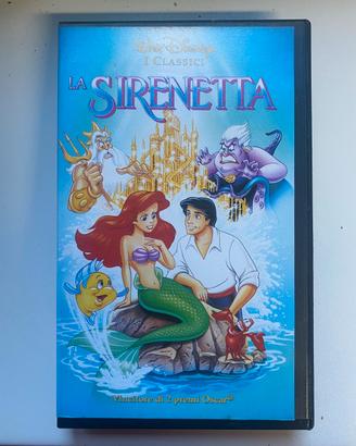 Video Cassetta Walt Disney La Sirenetta originale