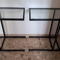 Coppia tavolini da caffè/PC mod. VITTSJO di Ikea