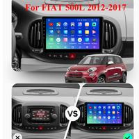 Navigatore fiat 500l 500 l android touch carplay