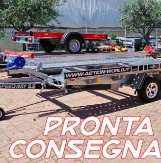 Carrello porta auto cerchi in lega 350 x 200 cm