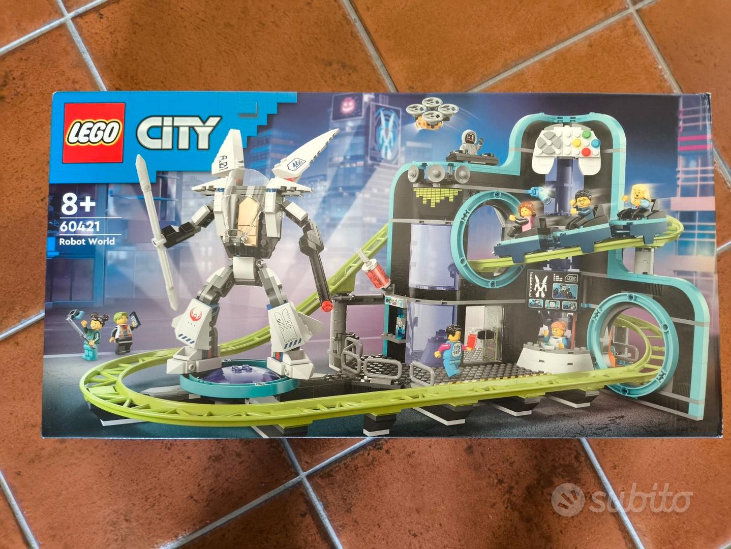 Robot Lego City Montagne Russe LEGO Montagne Russe Di Robot NUOVO - Main Image