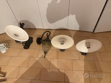 Lampade da esterno, come da foto