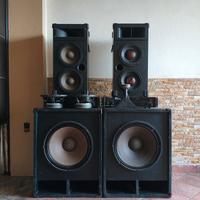 Impianto Audio completo di Amplificatori 