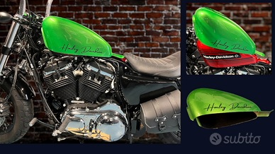 cover serbatoio  Harley Davidson sportster 48