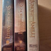 Video VHS Triologia Il Signore degli anelli