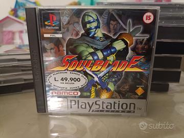 PS1 Platinum - Soul Blade PAL