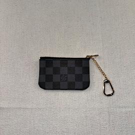 Porta Monete LV Nero a quadri