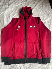 Felpa con cappuccio Nike NBA Miami heat con zip