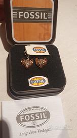 gemelli Alviero Martini e orecchini Fossil