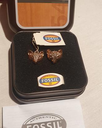 gemelli Alviero Martini e orecchini Fossil