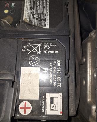 Batteria 70 ah start & stop