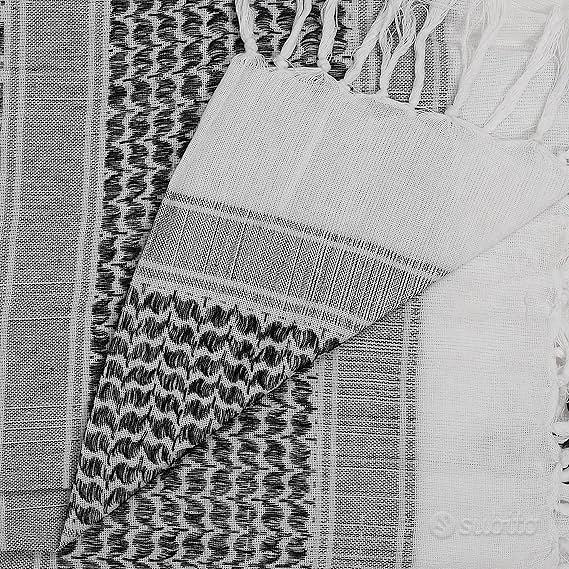 Sciarpa in filo Arabo Kefiah Originale Palestinese Abbigliamento